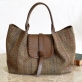 Sac cuir et tweed Julia | Amarante Studio Cuir